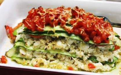 Lasanha de abobrinha