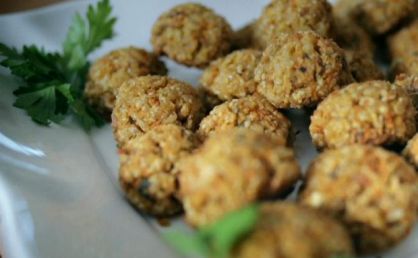 Bolinho de arroz integral